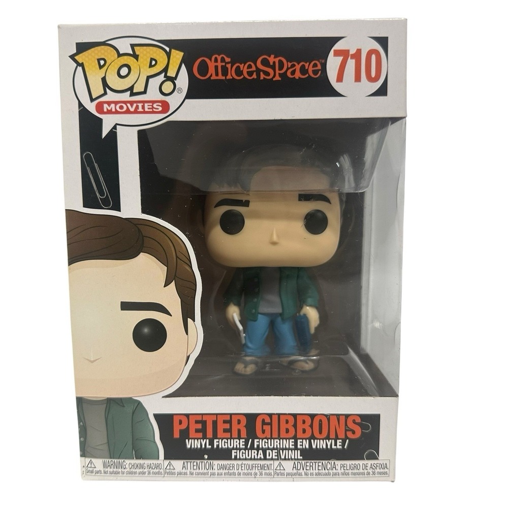 Funko Pop! Office Space Peter Gibbons #710 Vinyl Figure Vaulted Movies 36962